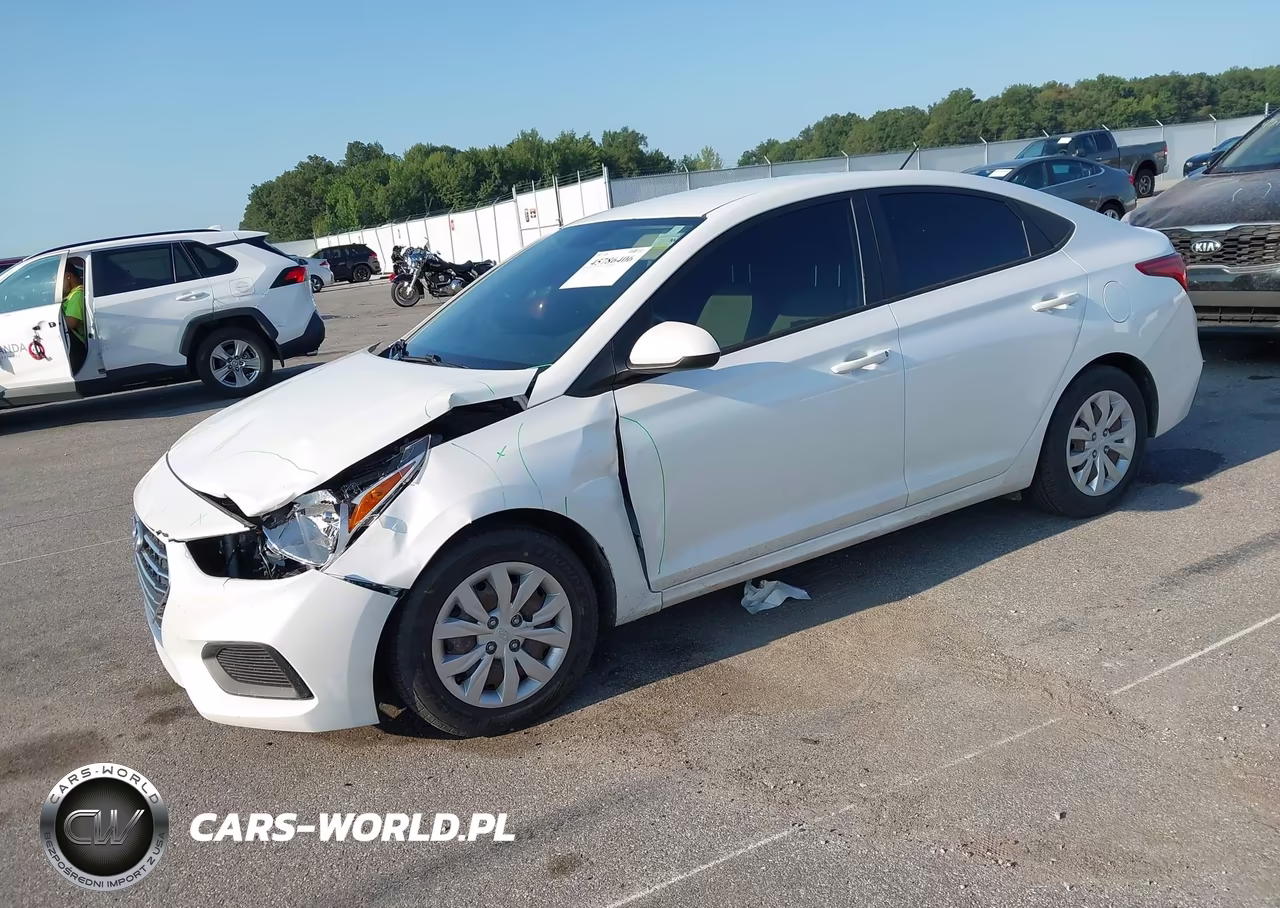 2022 Hyundai Accent Se VIN:3KPC24A65NE169401 - 2