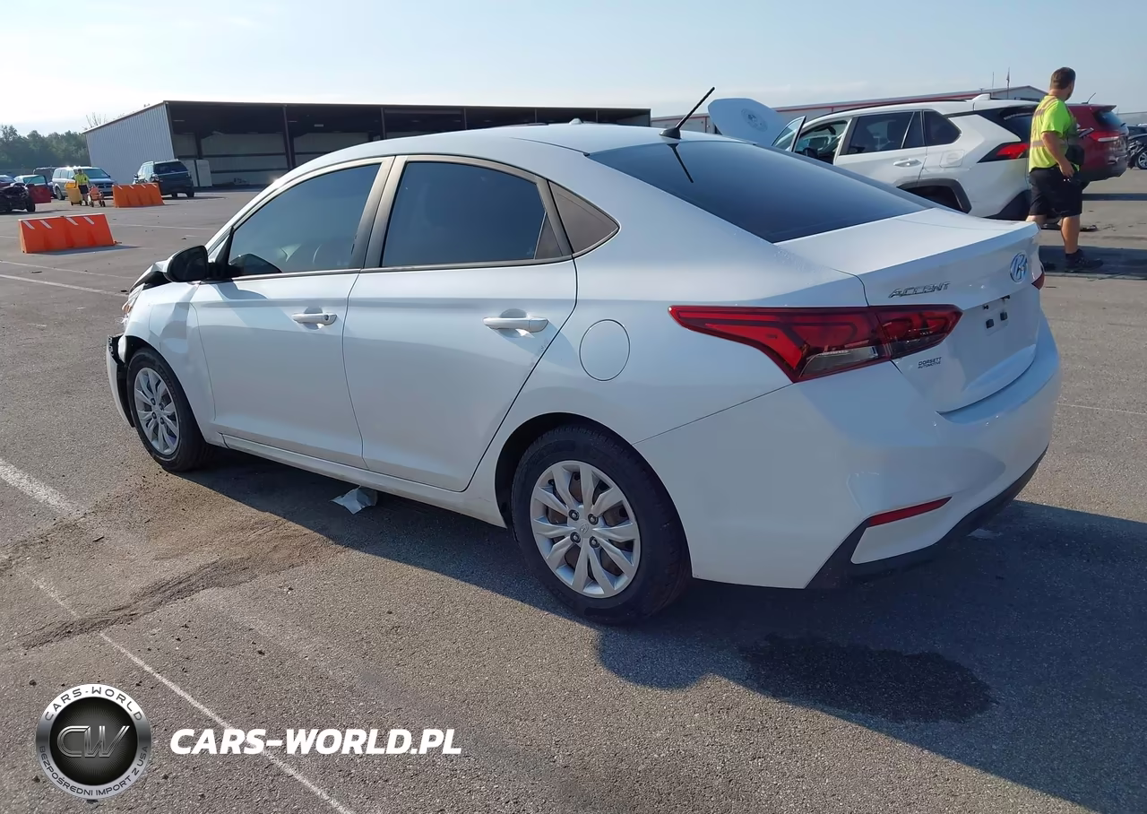 2022 Hyundai Accent Se VIN:3KPC24A65NE169401 - 3