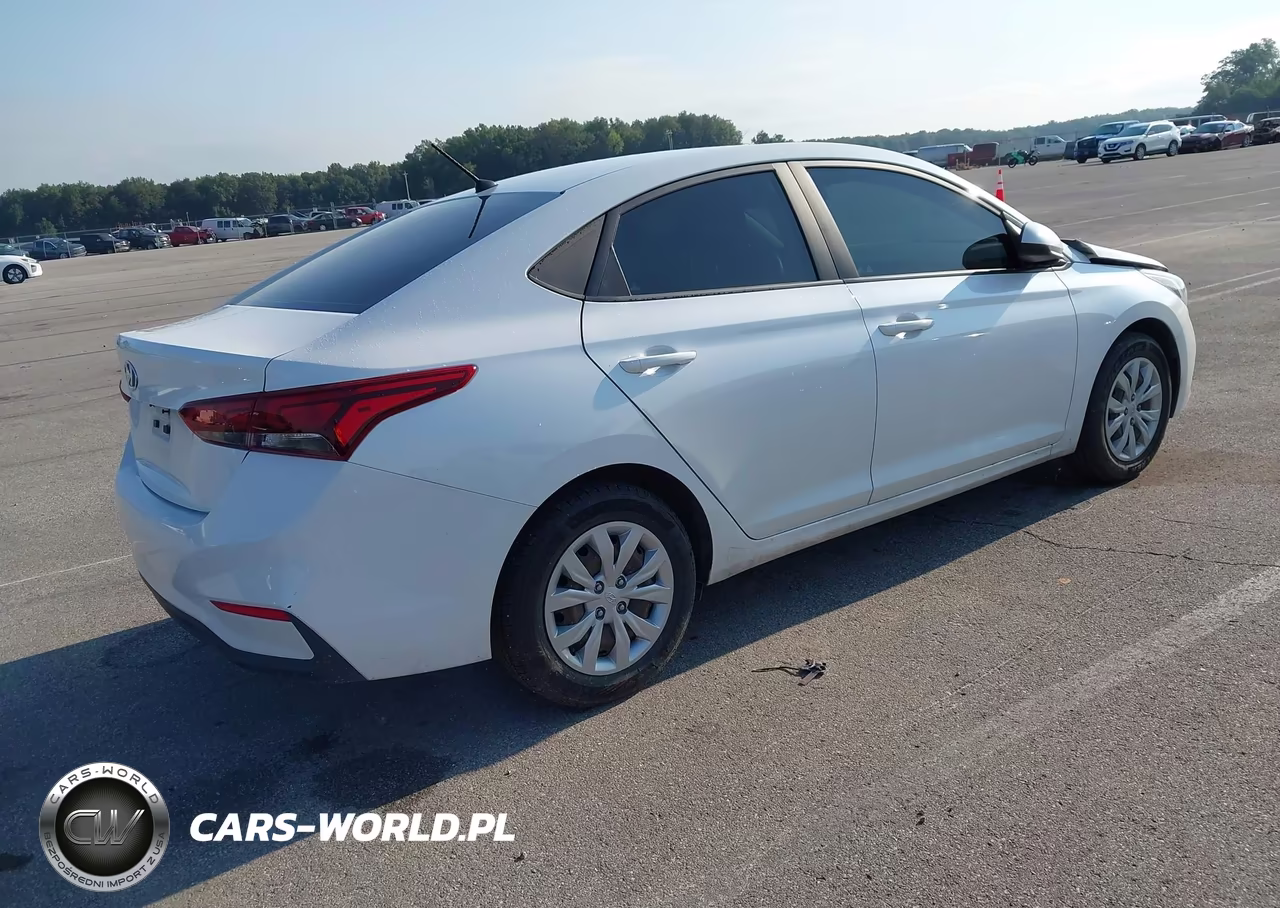 2022 Hyundai Accent Se VIN:3KPC24A65NE169401 - 4