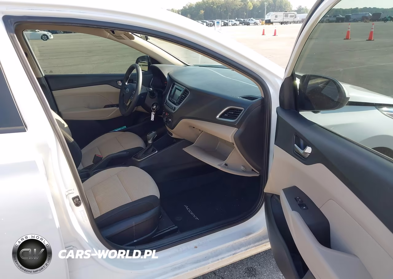 2022 Hyundai Accent Se VIN:3KPC24A65NE169401 - 5