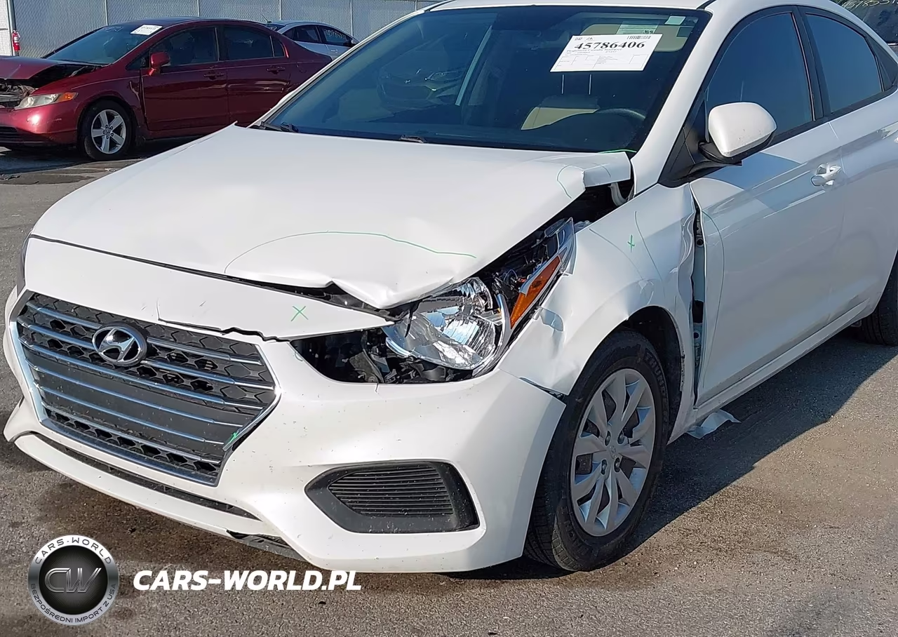 2022 Hyundai Accent Se VIN:3KPC24A65NE169401 - 6
