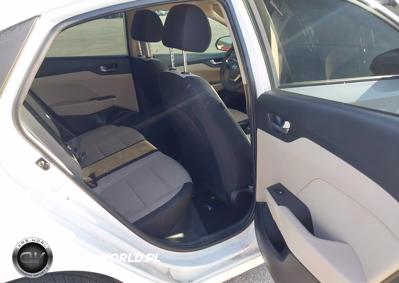 2022 Hyundai Accent Se VIN:3KPC24A65NE169401 - 8
