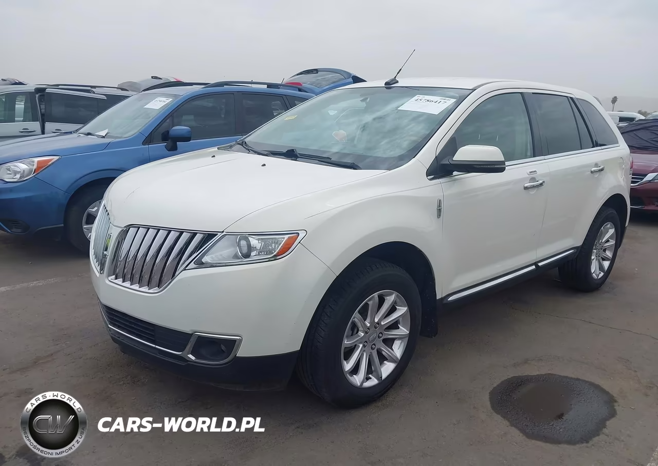 2013 Lincoln Mkx VIN:2LMDJ6JK7DBL00642 - 2