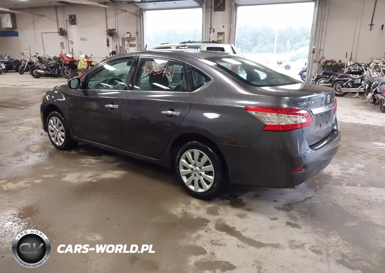 2014 Nissan Sentra Sv VIN:3N1AB7AP9EY336989 - 3