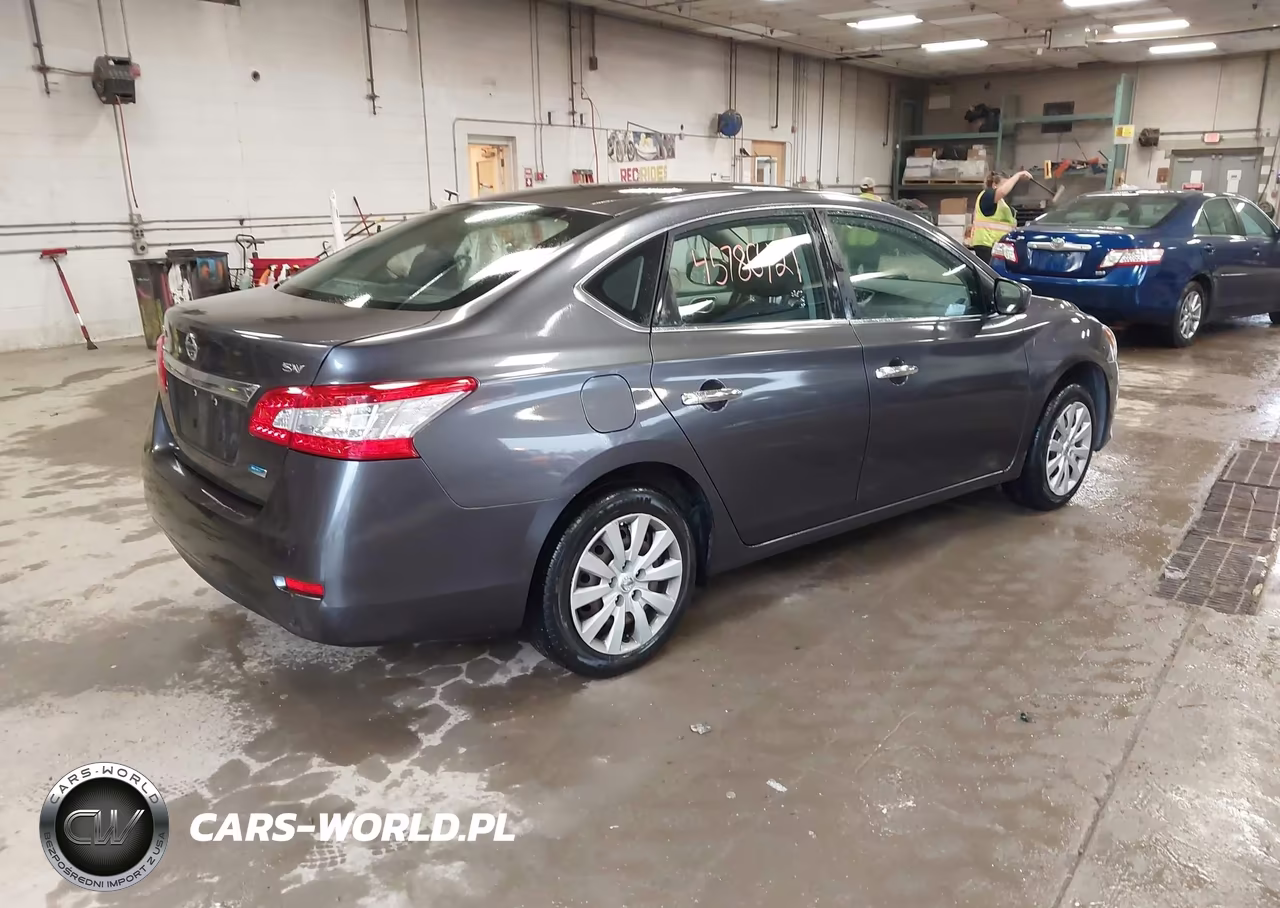 2014 Nissan Sentra Sv VIN:3N1AB7AP9EY336989 - 4