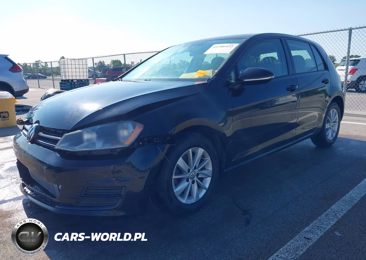 2015 Volkswagen Golf Tsi S 4-Door VIN:3VW217AU8FM010262 - 2