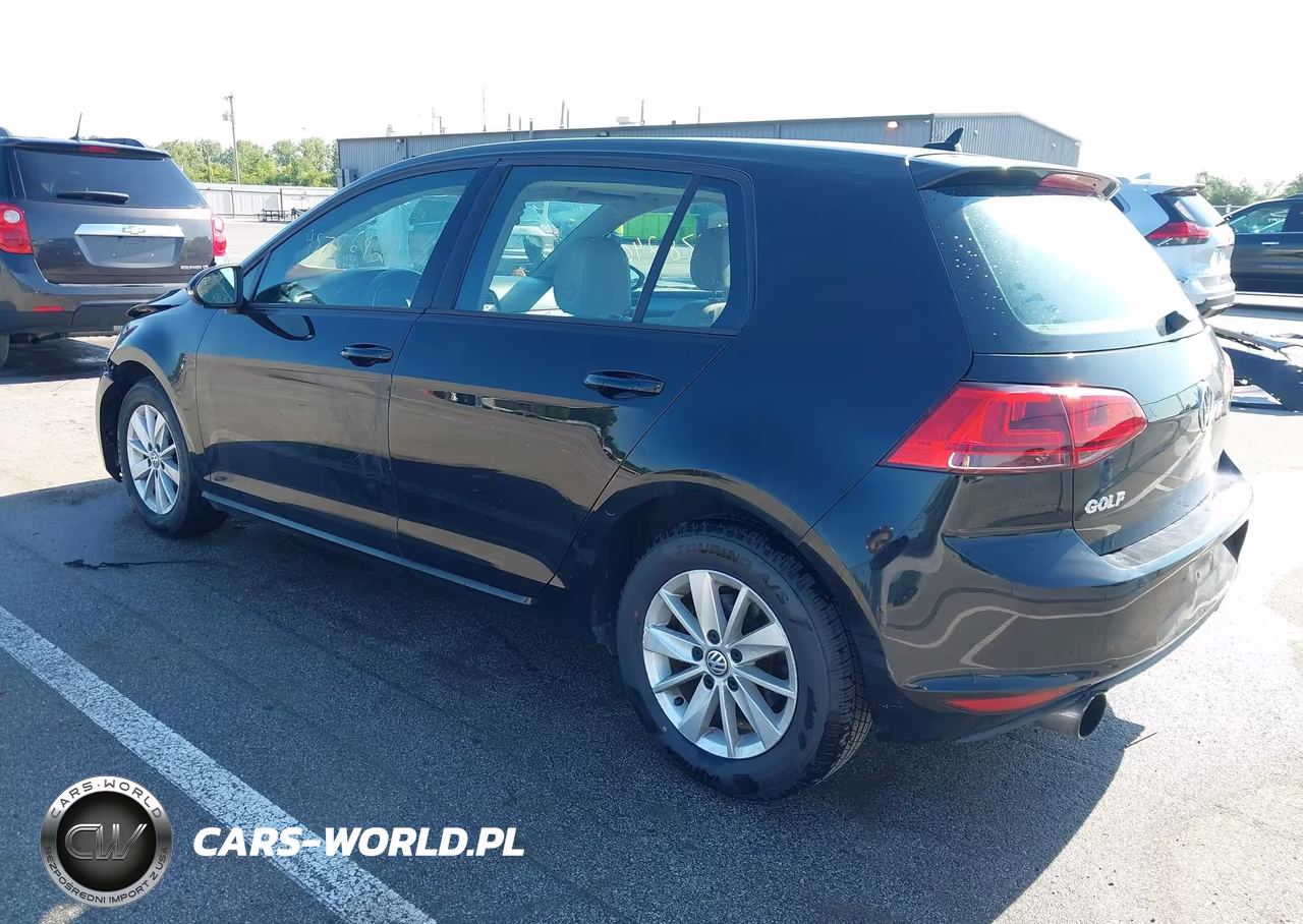 2015 Volkswagen Golf Tsi S 4-Door VIN:3VW217AU8FM010262 - 3
