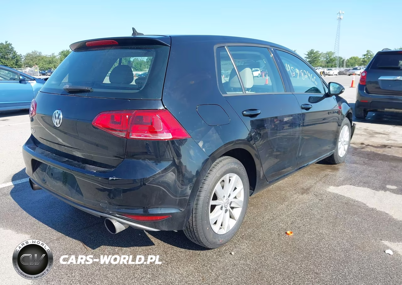 2015 Volkswagen Golf Tsi S 4-Door VIN:3VW217AU8FM010262 - 4