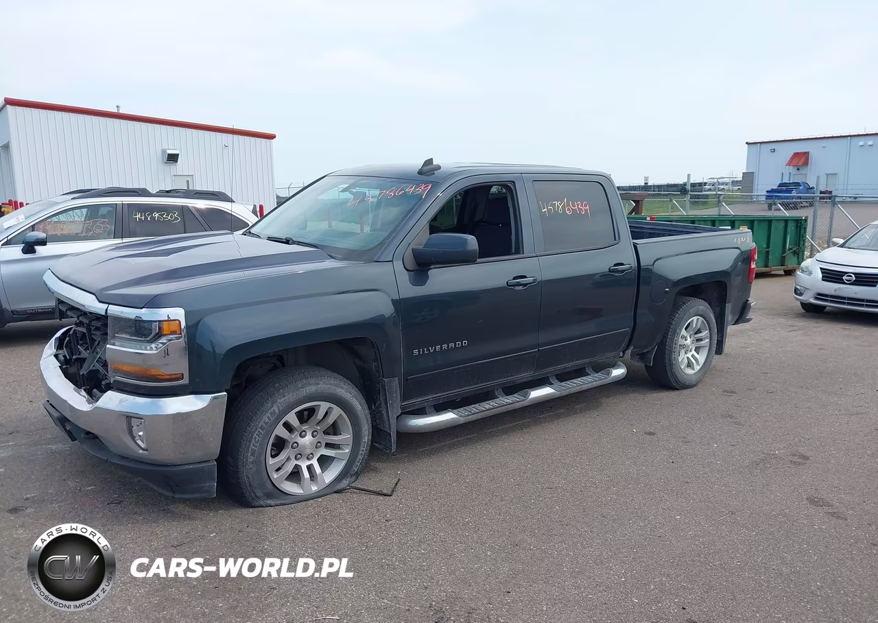2018 Chevrolet Silverado 1500 1Lt VIN:3GCUKREC2JG326768 - 2