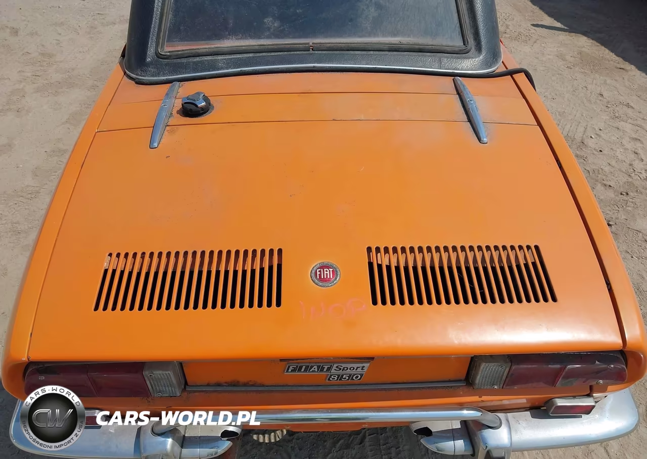 1972 Fiat 850 VIN:100GBS10121712 - 10