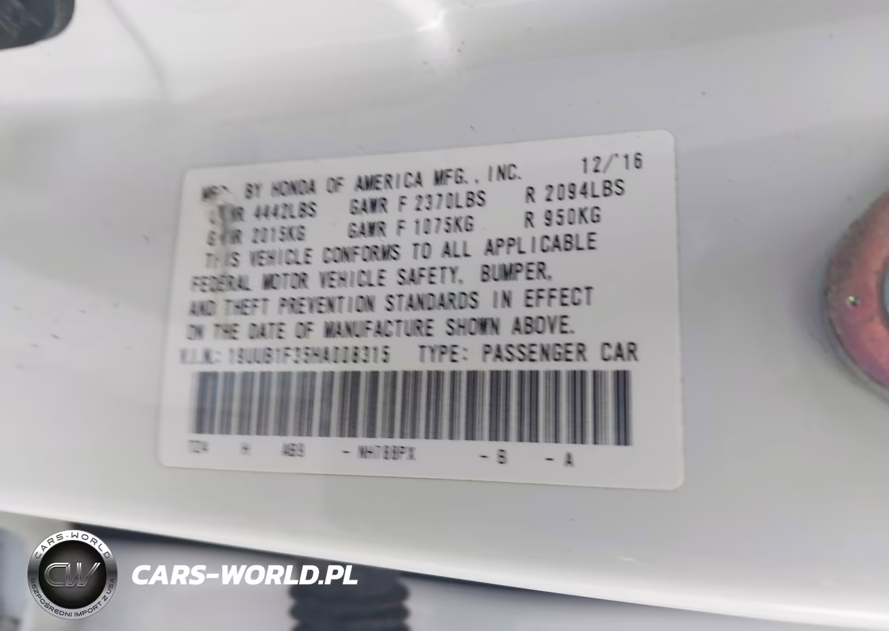2017 Acura Tlx VIN:19UUB1F35HA008315 - 9