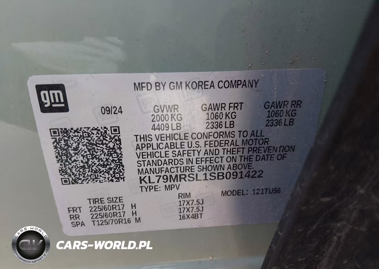 2025 Chevrolet Trailblazer Awd Lt VIN:KL79MRSL1SB091422 - 9