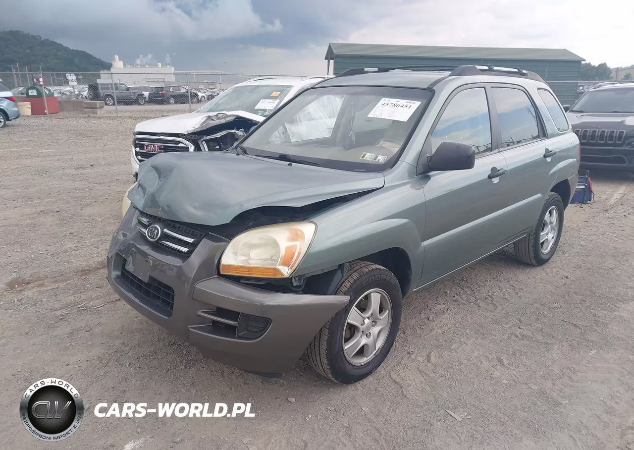 2008 Kia Sportage Lx VIN:KNDJF724087467353 - 2