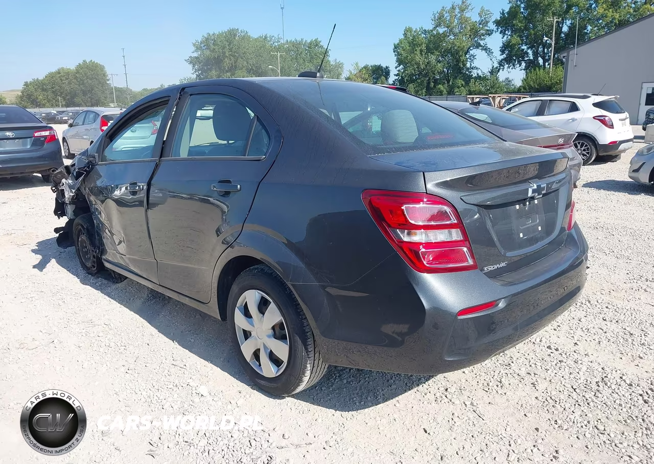 2017 Chevrolet Sonic Ls Auto VIN:1G1JB5SH0H4146281 - 3