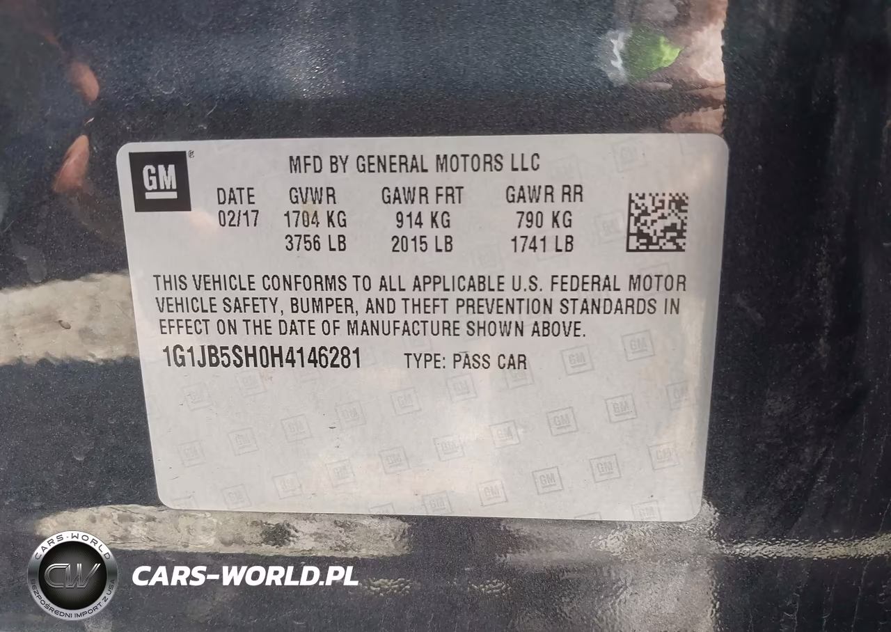 2017 Chevrolet Sonic Ls Auto VIN:1G1JB5SH0H4146281 - 9