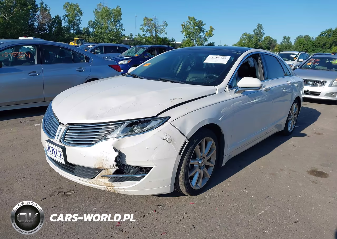 2016 Lincoln Mkz VIN:3LN6L2J90GR621092 - 2