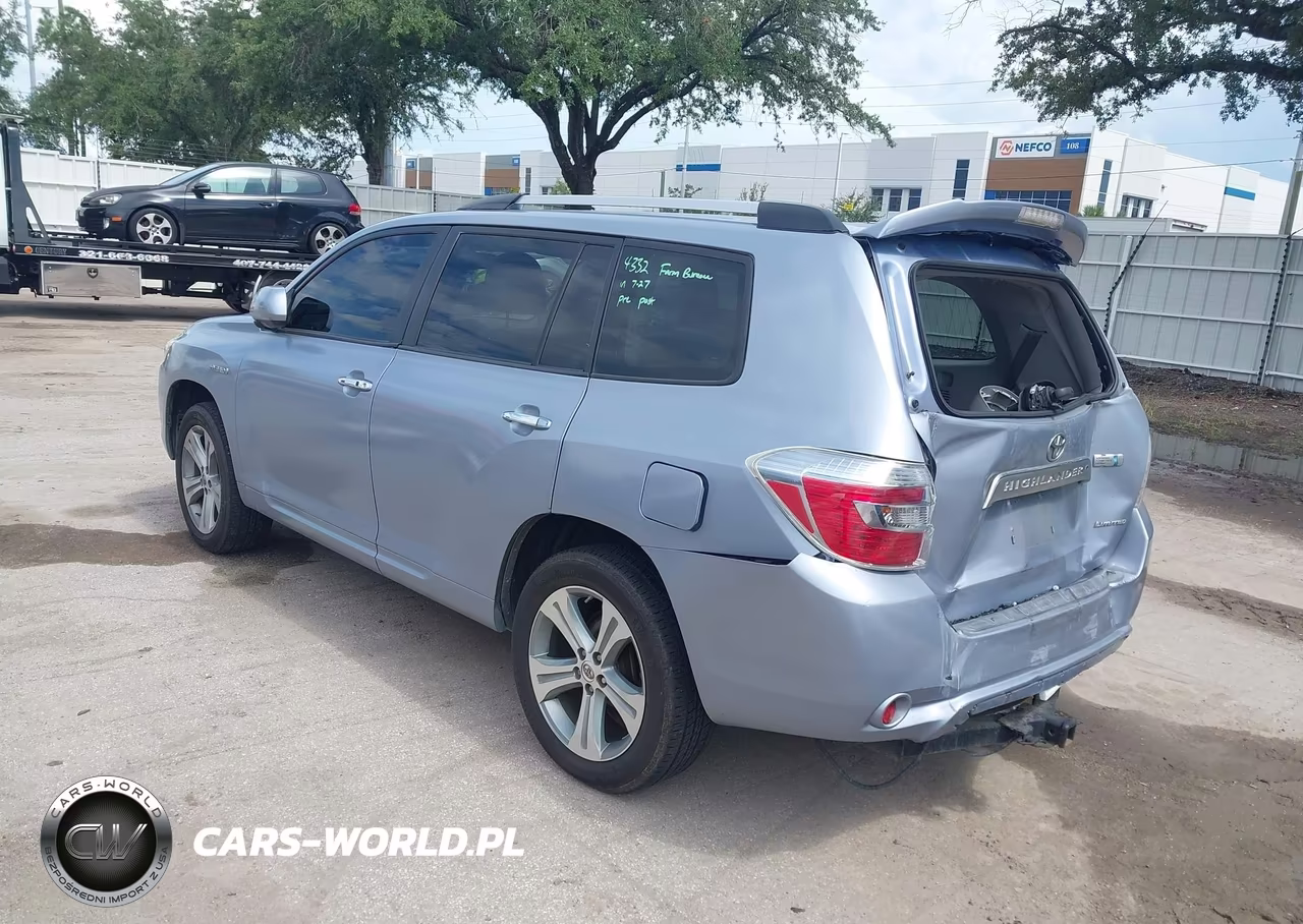 2010 Toyota Highlander Hybrid Limited V6 VIN:JTEJW3EH4A2041168 - 3
