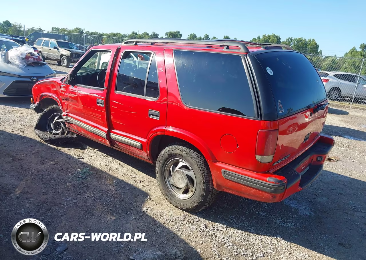 1999 Chevrolet Blazer Lt VIN:1GNDT13W7X2192201 - 3