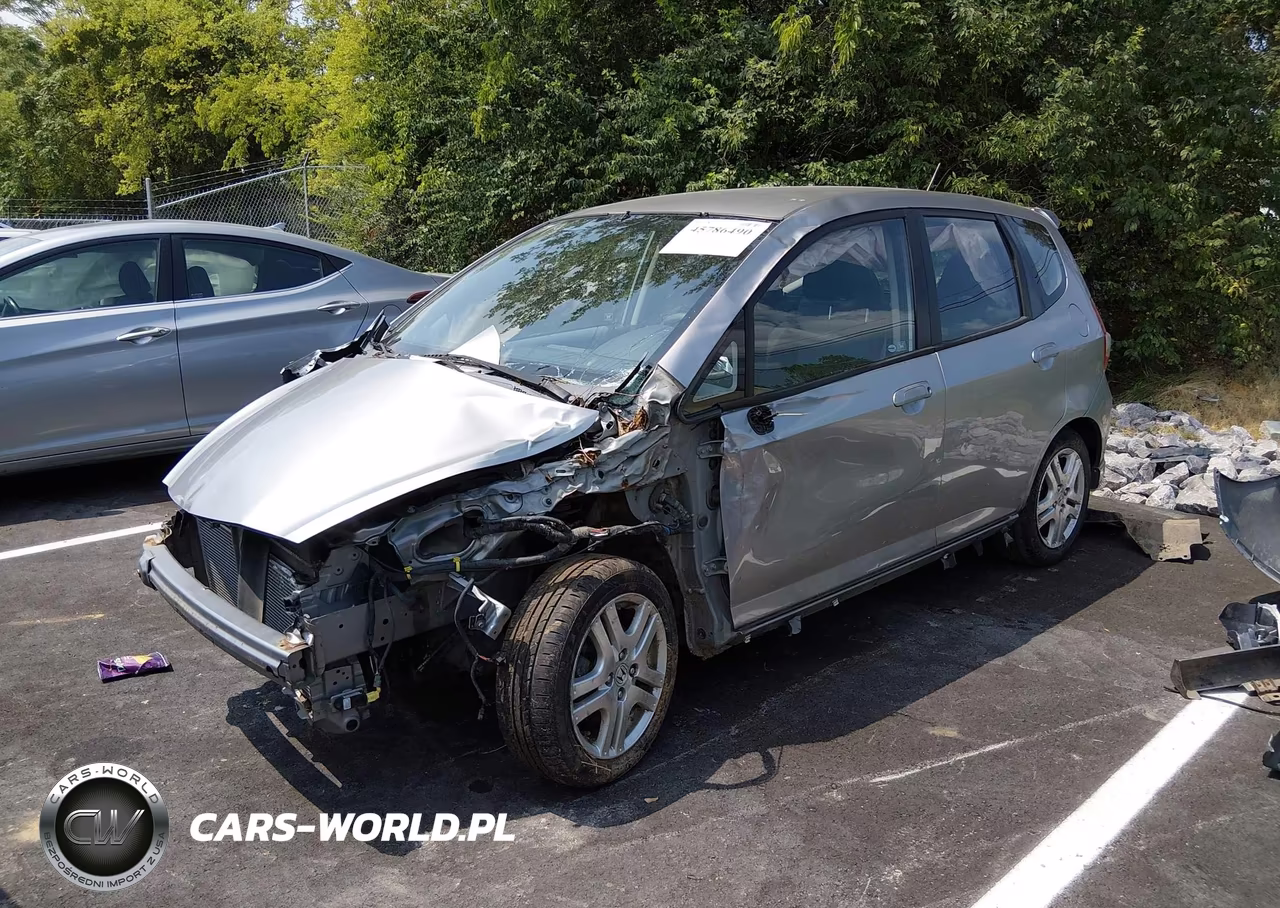 2007 Honda Fit S VIN:JHMGD38647S025333 - 2