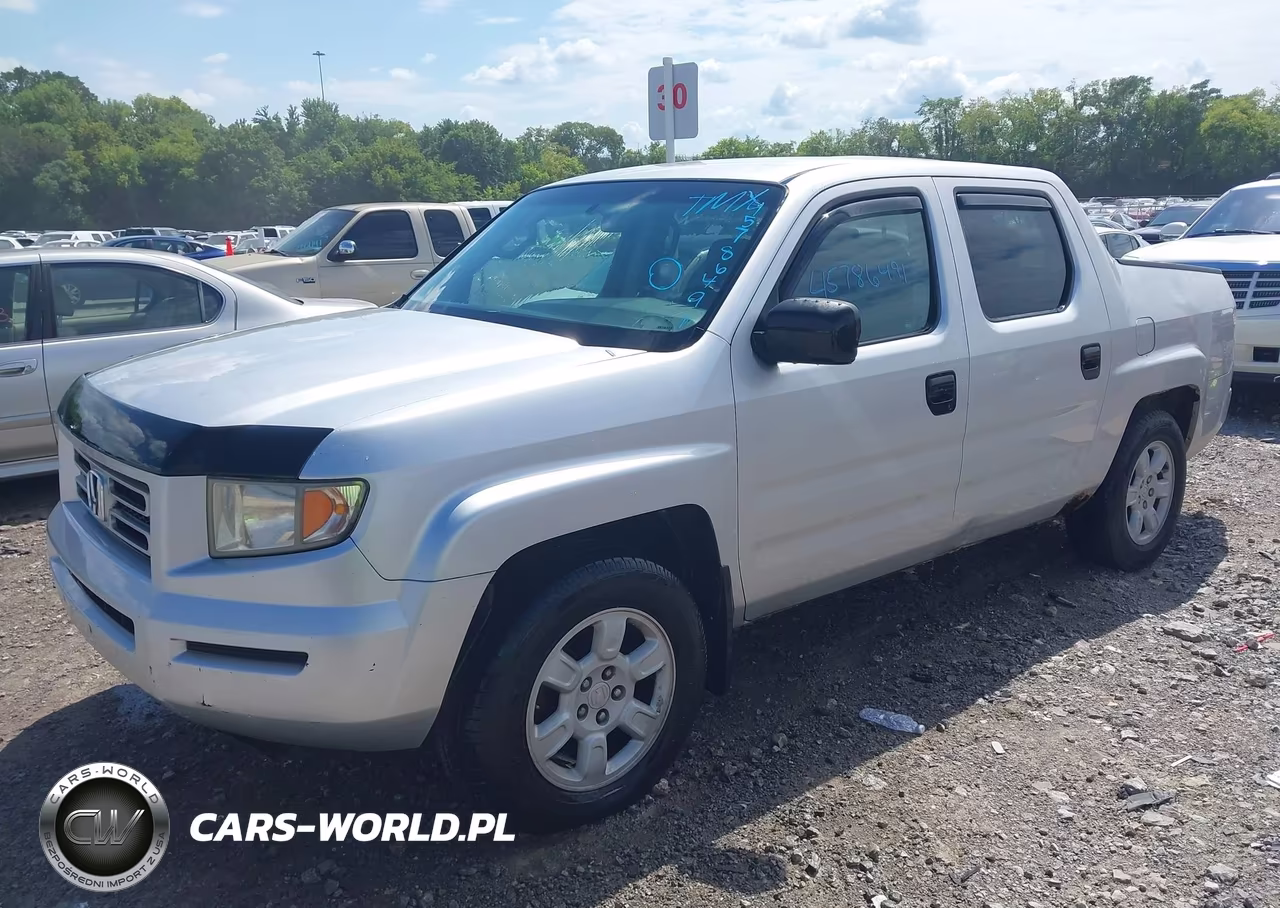 2006 Honda Ridgeline Rts VIN:2HJYK16426H001180 - 2
