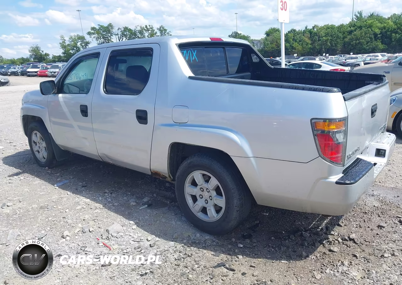 2006 Honda Ridgeline Rts VIN:2HJYK16426H001180 - 3