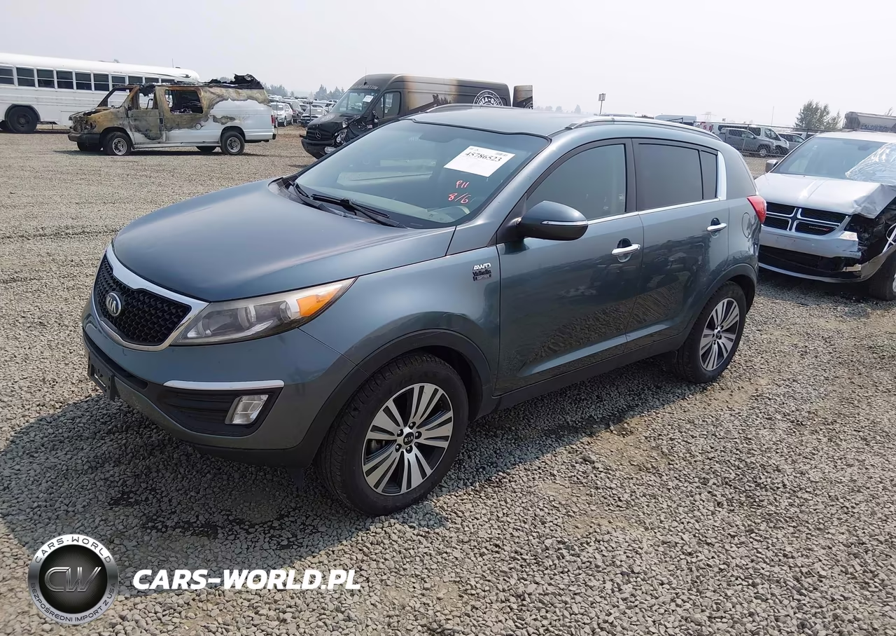 2014 Kia Sportage Ex VIN:KNDPCCAC8E7595470 - 2