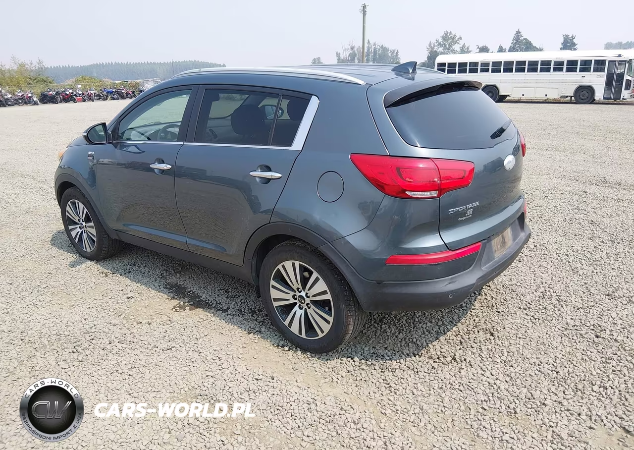 2014 Kia Sportage Ex VIN:KNDPCCAC8E7595470 - 3