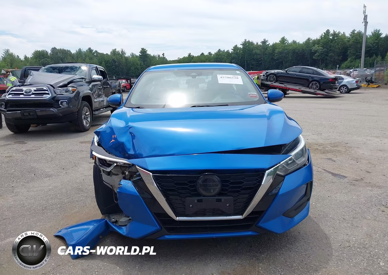 2022 Nissan Sentra Sv Xtronic Cvt VIN:3N1AB8CVXNY237647 - 12
