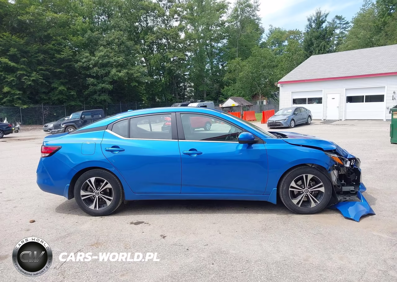 2022 Nissan Sentra Sv Xtronic Cvt VIN:3N1AB8CVXNY237647 - 13