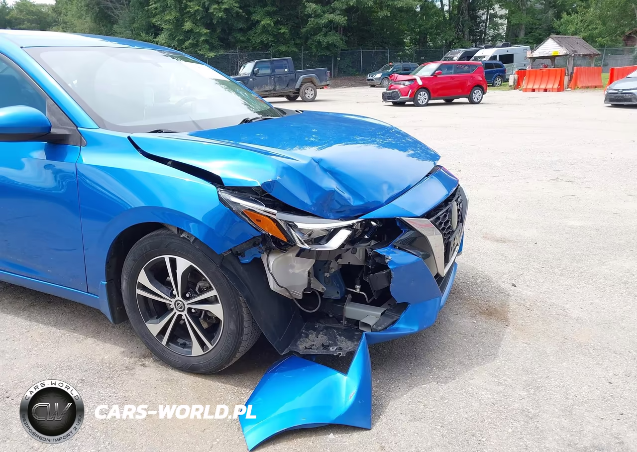 2022 Nissan Sentra Sv Xtronic Cvt VIN:3N1AB8CVXNY237647 - 17