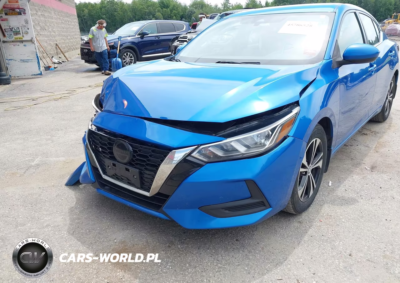 2022 Nissan Sentra Sv Xtronic Cvt VIN:3N1AB8CVXNY237647 - 18
