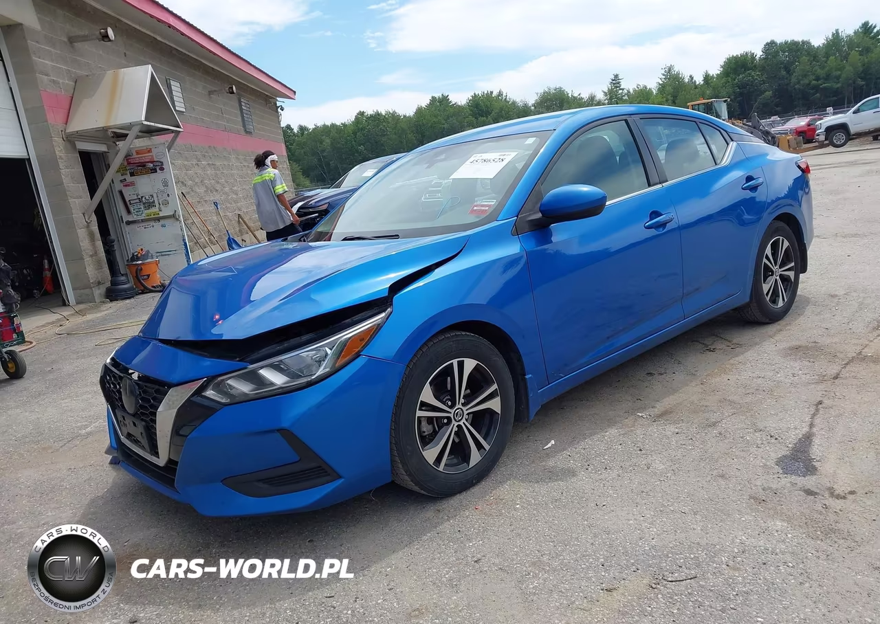 2022 Nissan Sentra Sv Xtronic Cvt VIN:3N1AB8CVXNY237647 - 2