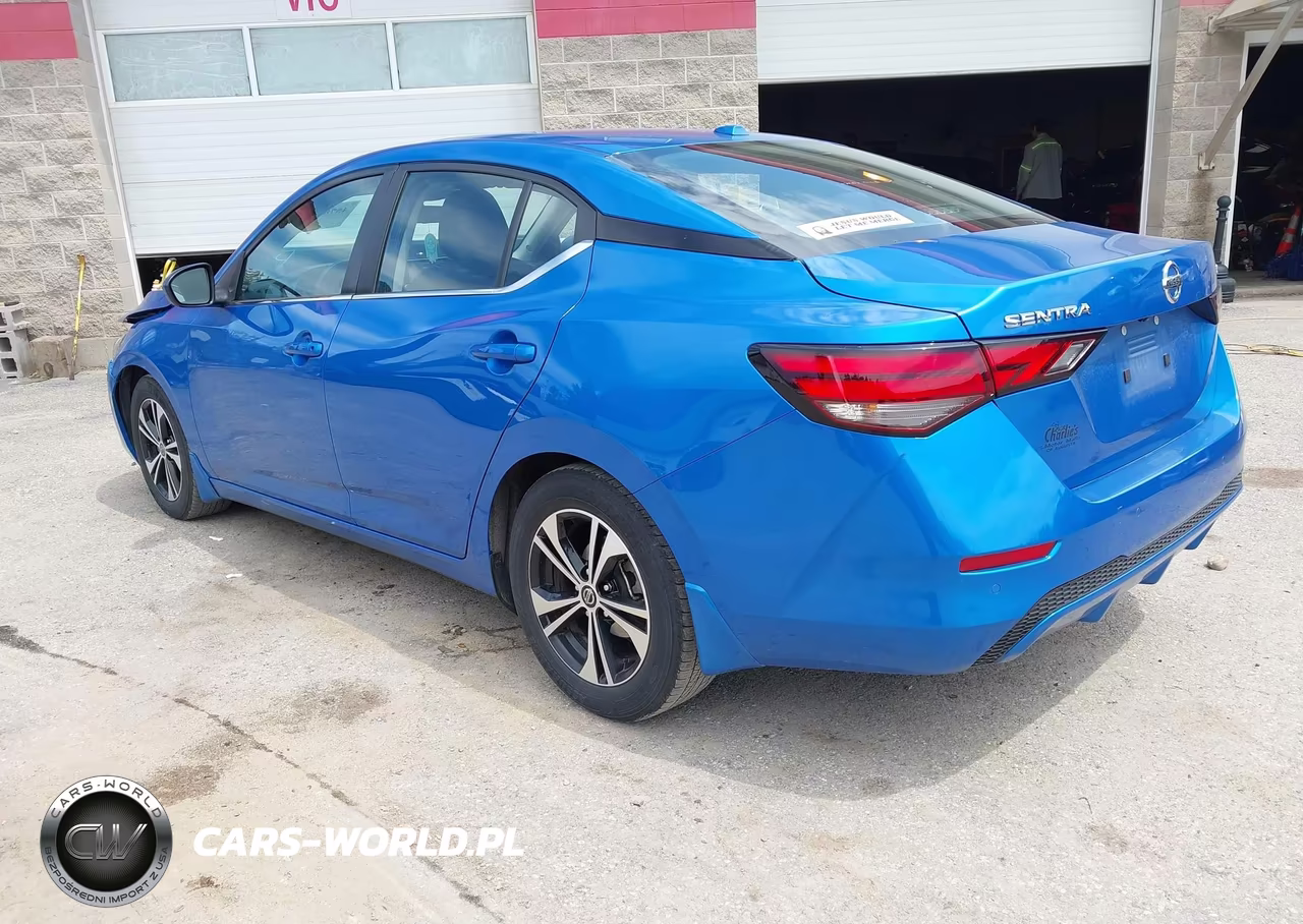 2022 Nissan Sentra Sv Xtronic Cvt VIN:3N1AB8CVXNY237647 - 3