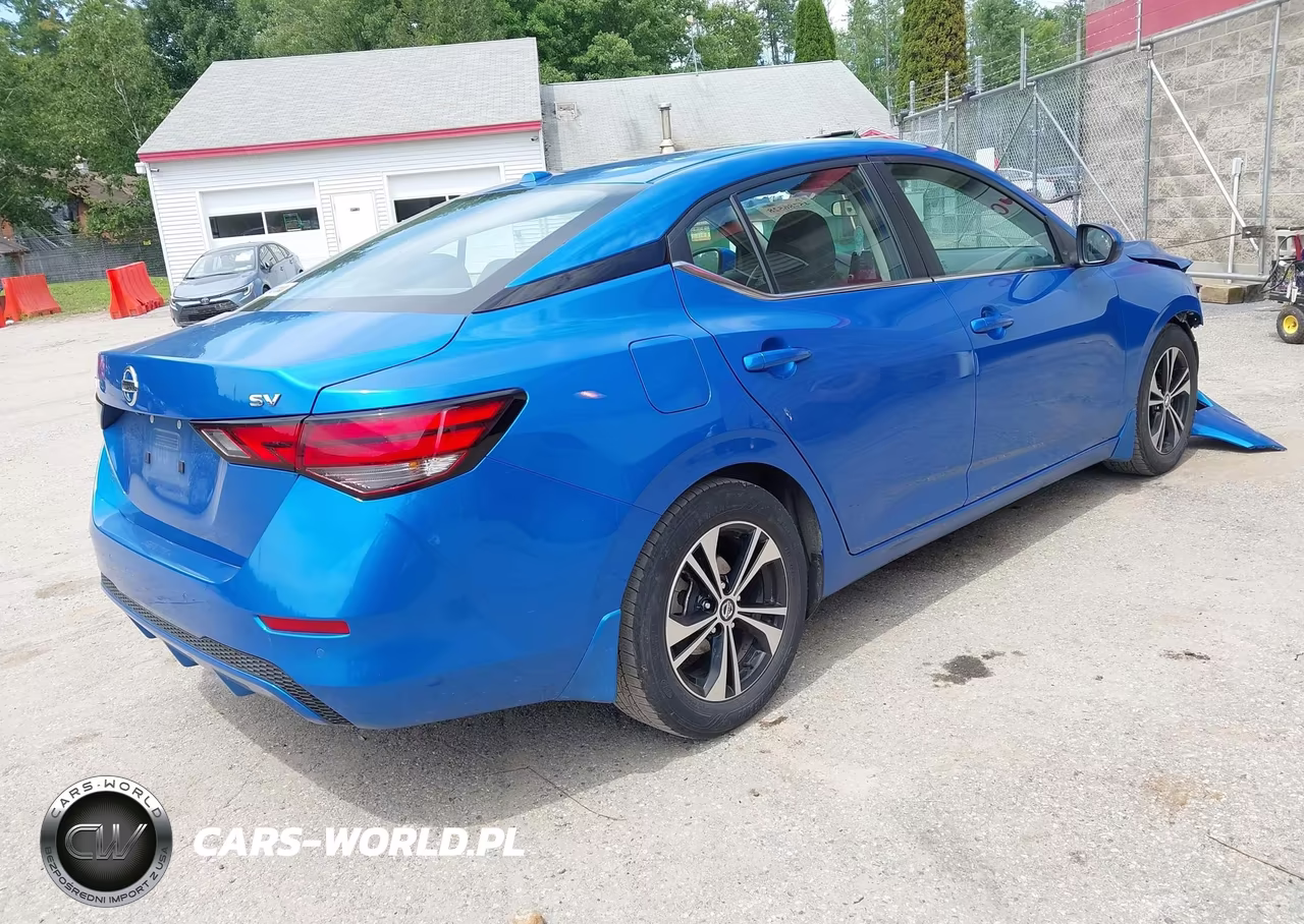 2022 Nissan Sentra Sv Xtronic Cvt VIN:3N1AB8CVXNY237647 - 4
