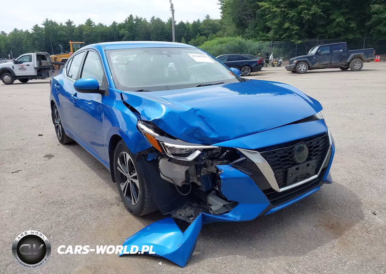 2022 Nissan Sentra Sv Xtronic Cvt VIN:3N1AB8CVXNY237647 - 6