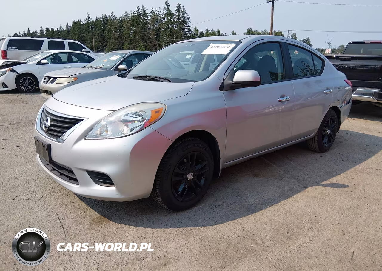 2012 Nissan Versa 1.6 Sv VIN:3N1CN7AP6CL848588 - 2