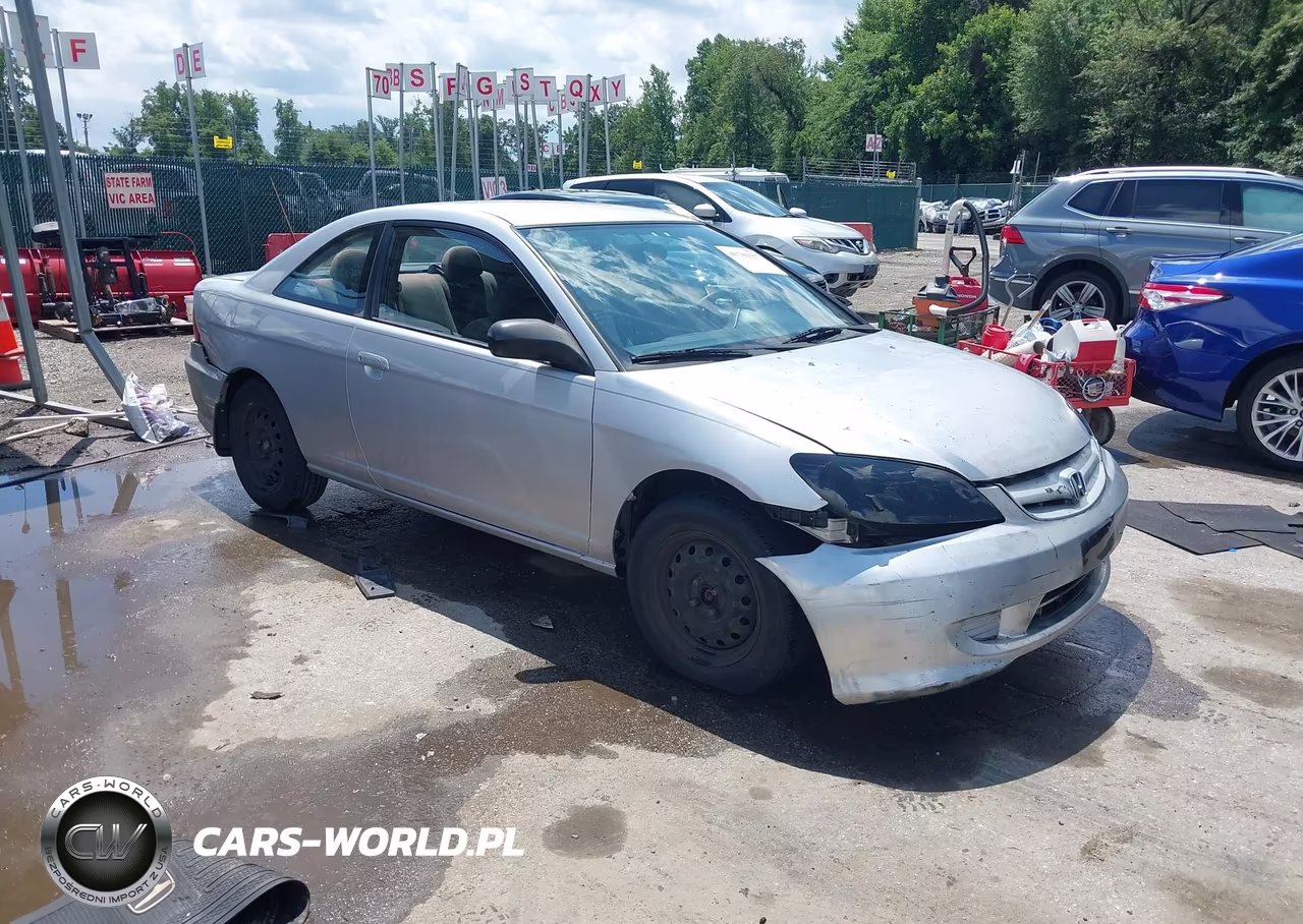 2004 Honda Civic Lx VIN:1HGEM22594L052537 - 1