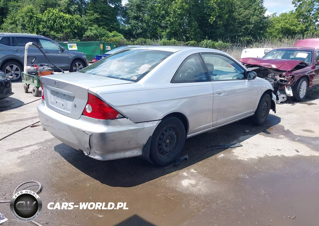 2004 Honda Civic Lx VIN:1HGEM22594L052537 - 4
