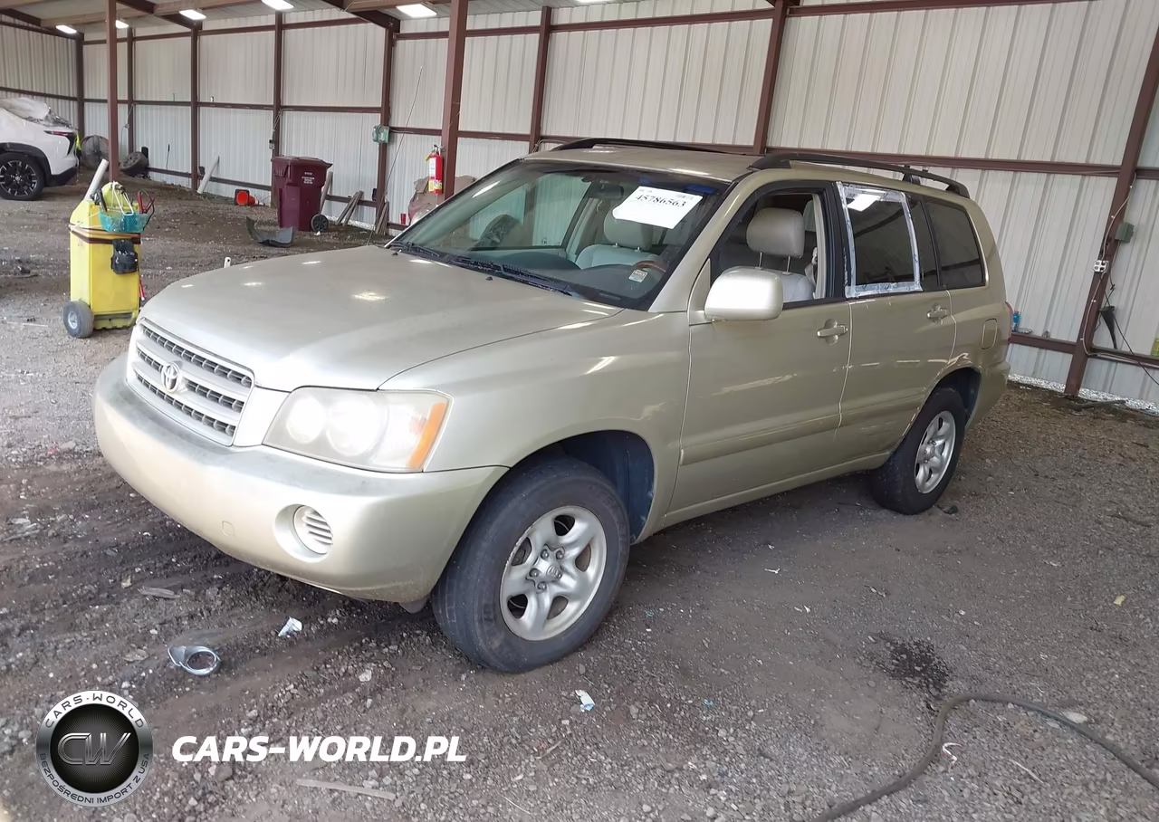 2003 Toyota Highlander V6 VIN:JTEGF21A330107446 - 2