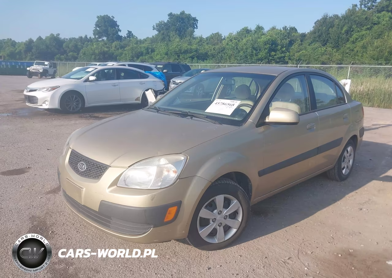 2009 Kia Rio Lx VIN:KNADE223296521802 - 2