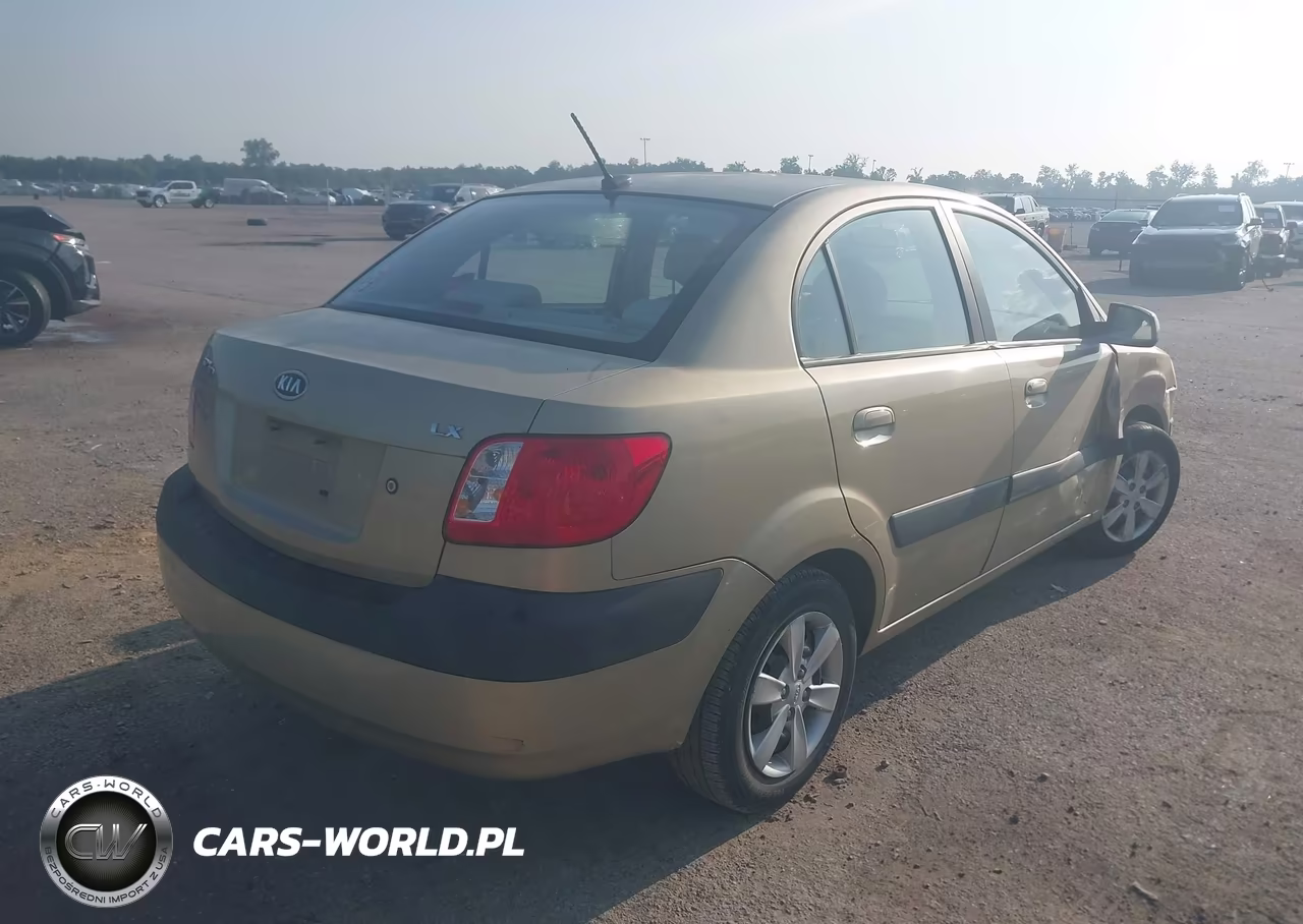 2009 Kia Rio Lx VIN:KNADE223296521802 - 4