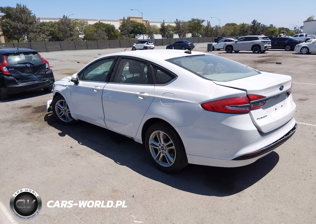 2018 Ford Fusion Se VIN:3FA6P0H71JR194987 - 3