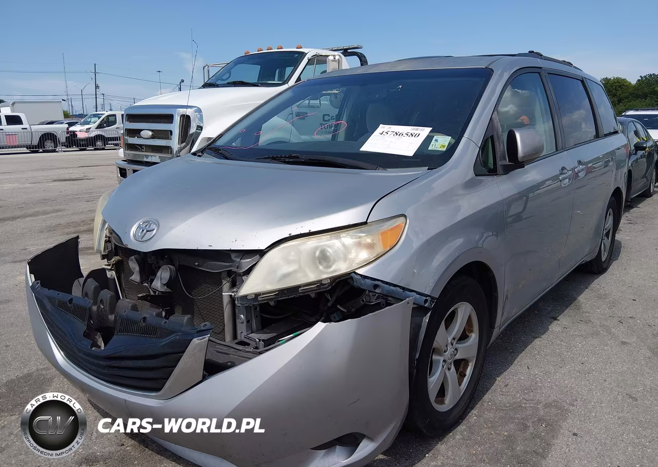 2012 Toyota Sienna Le V6 8 Passenger VIN:5TDKK3DC3CS219142 - 2