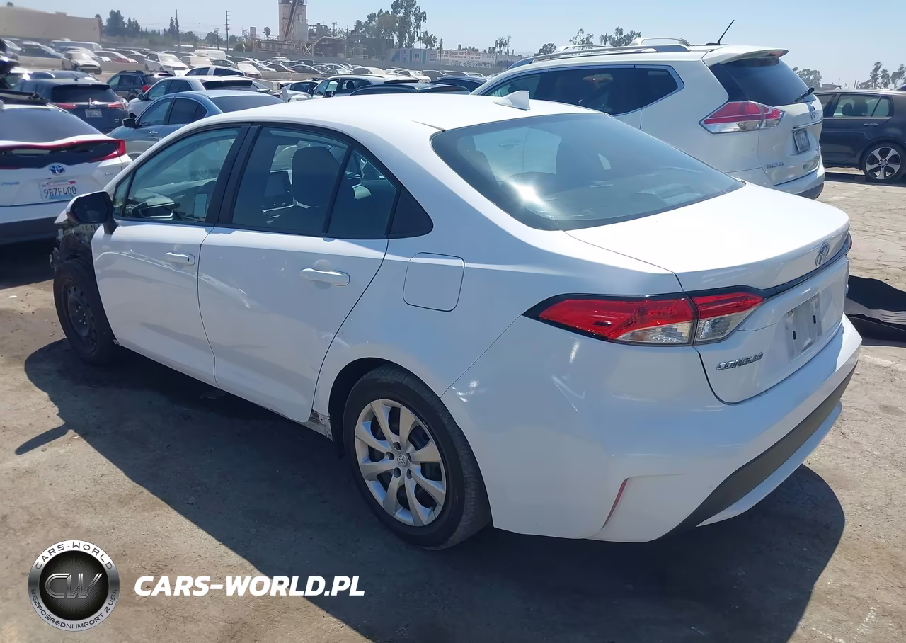 2020 Toyota Corolla Le VIN:5YFEPRAEXLP107745 - 3