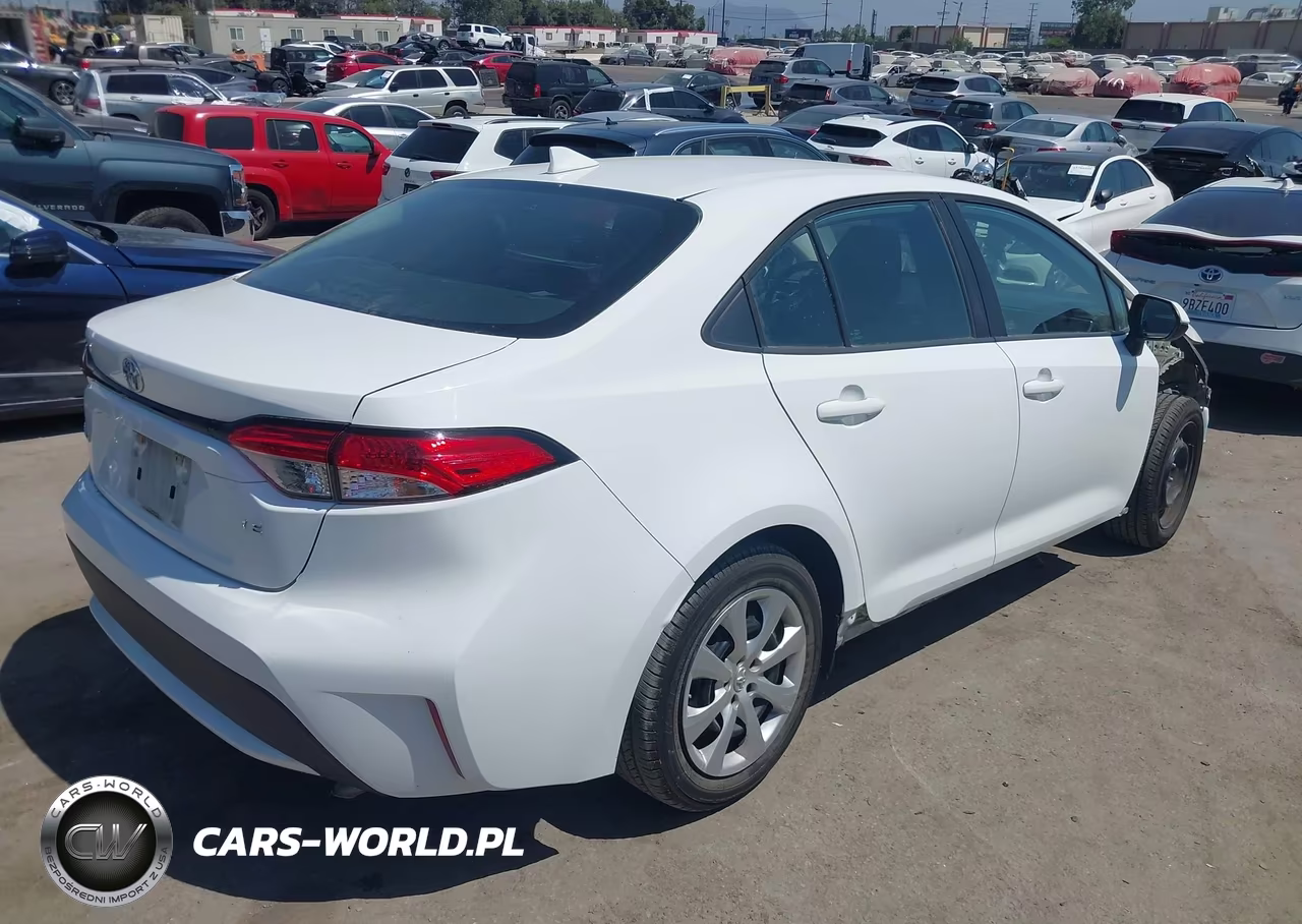 2020 Toyota Corolla Le VIN:5YFEPRAEXLP107745 - 4