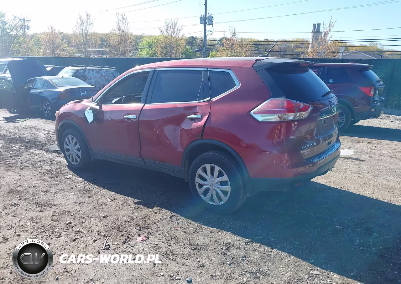 2015 Nissan Rogue S VIN:KNMAT2MV8FP527295 - 3