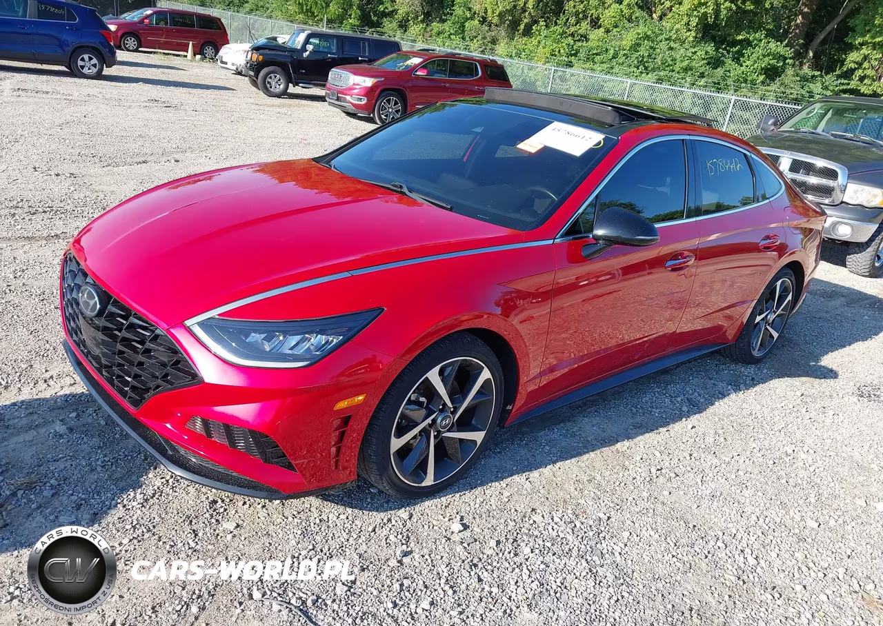 2021 Hyundai Sonata Sel Plus VIN:5NPEJ4J24MH123870 - 2