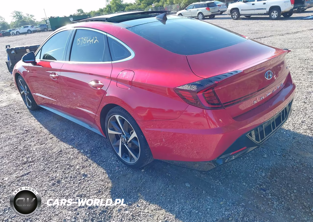 2021 Hyundai Sonata Sel Plus VIN:5NPEJ4J24MH123870 - 3