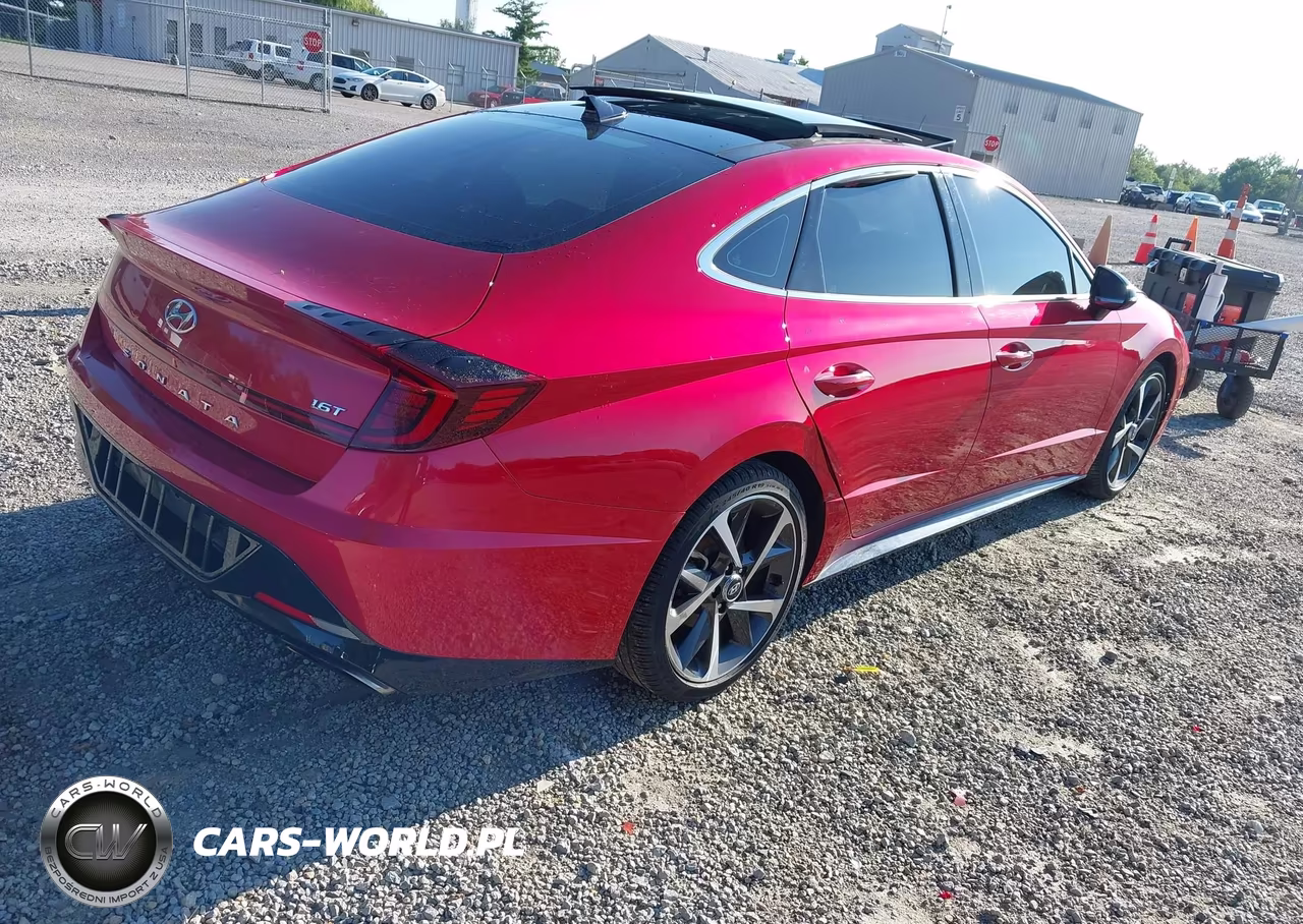 2021 Hyundai Sonata Sel Plus VIN:5NPEJ4J24MH123870 - 4