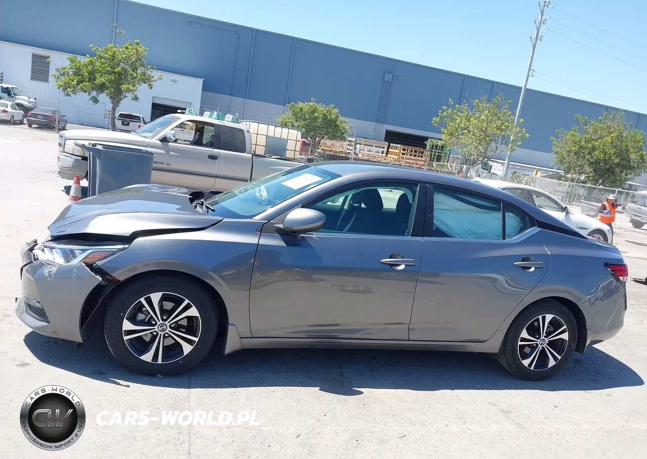 2022 Nissan Sentra Sv Xtronic Cvt VIN:3N1AB8CV0NY238869 - 14
